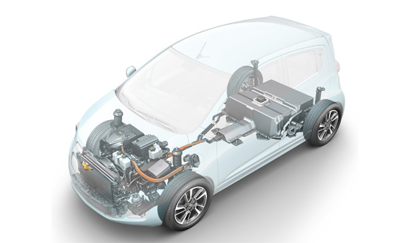 Chevrolet predstavlja električni motor za električno vozilo Spark
