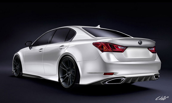 SEMA 2011: Lexus GS 350 F Sport od Five Axisa