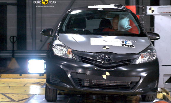 Pet Euro NCAP zvezdica za novu Toyotu Yaris