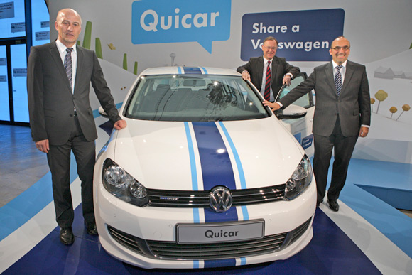 Iznajmljivanje automobila iz Volkswagena: Quicar lansiran u Hanoveru
