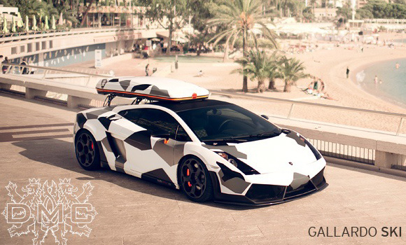 Lamborghini Gallardo LP560 Ski Transporter
