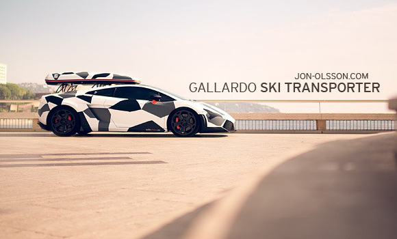 Lamborghini Gallardo LP560 Ski Transporter
