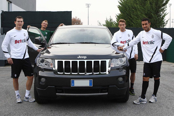 Jeep Grand Cherokee vozila za igrače Juventusa
