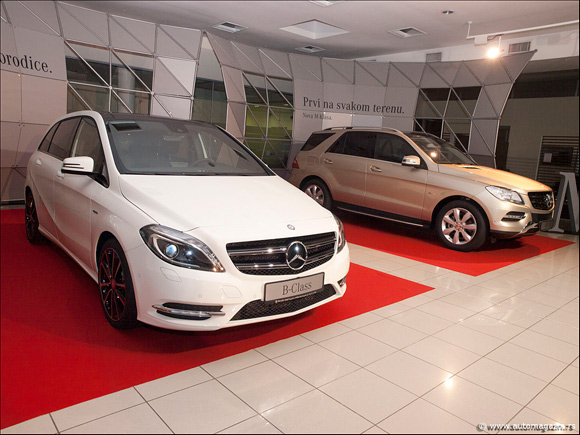 Novi Mercedes-Benz B  i M klase stigli u Srbiju