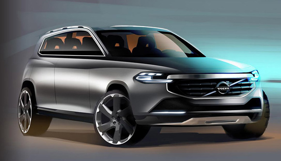 Volvo XC90: Druga generacija na zvaničnim skicama