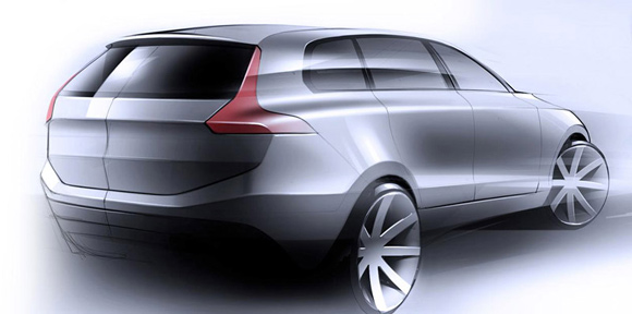 Volvo XC90: Druga generacija na zvaničnim skicama