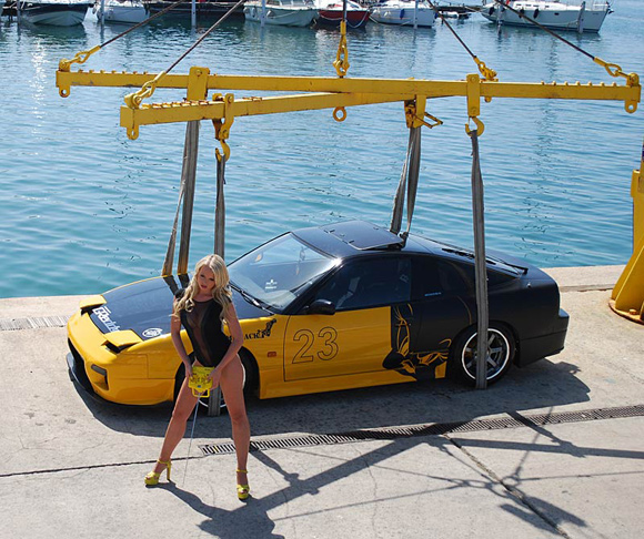 Kako se snimao kalendar Miss Tuning 2012?