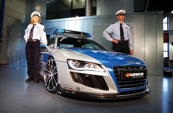Abt Audi R8 GTR - Najbrži policijski automobil na svetu