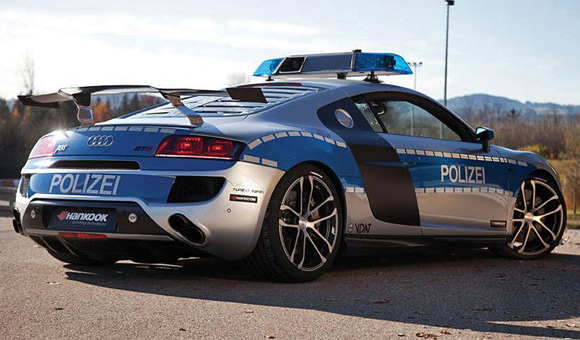 Abt Audi R8 GTR - Najbrži policijski automobil na svetu