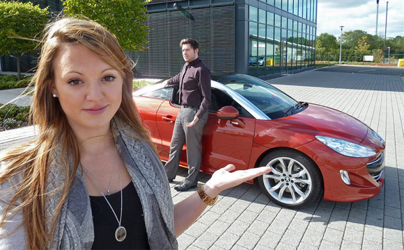 Peugeot RCZ Study: Da li je lepša žena ili automobil?