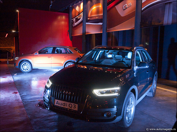Audi Q3 predstavljen u Beogradu kroz umetnički performans!