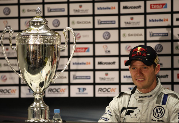 Volkswagen reli zvezda Sebastien Ogier je šampion nad šampionima