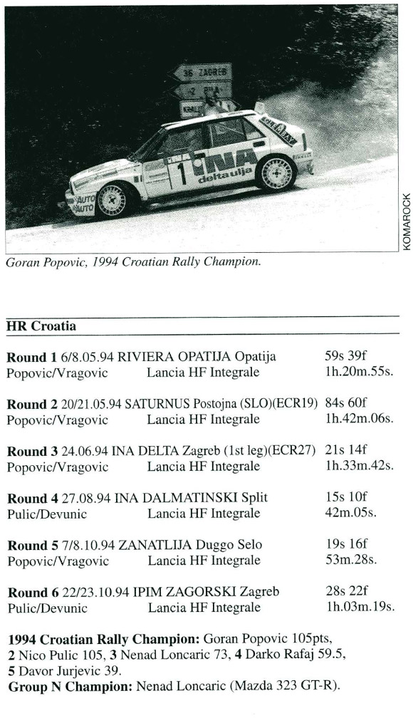 World Rallying – godinama uz nas IV