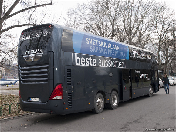 NEOPLAN Skyliner u Beogradu (FOTO)