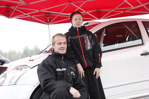 Reli - Rovanperä junior isprobao Citroën C2 R2 Max!