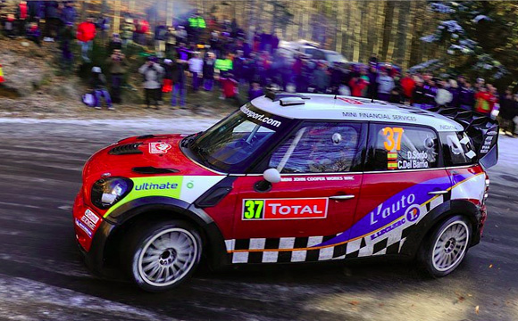 Rallye Monte Carlo 2012 - Posle havarije Latvale, vodi Loeb