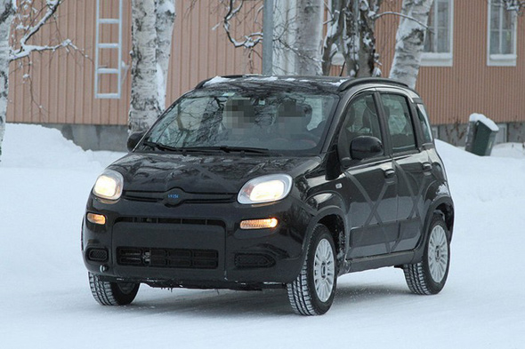 Fiat Panda 4x4 na testiranju u snežnim uslovima