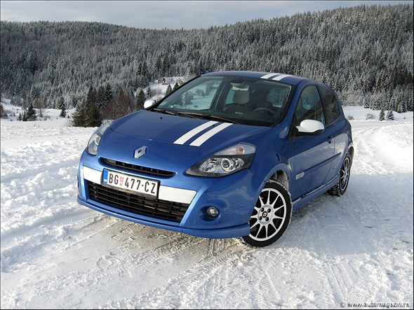 Test: Renault Clio Gordini GT 1.6 16v - Zimske radosti