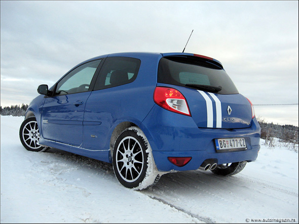 Test: Renault Clio Gordini GT 1.6 16v - Zimske radosti