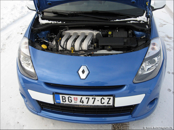 Test: Renault Clio Gordini GT 1.6 16v - Zimske radosti