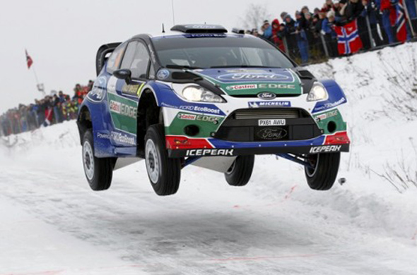 Rally Sweden 2012 - Latvala kontroliše reli