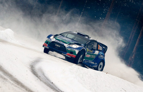 Rally Sweden 2012 - Hirvonen popustio, Ostberg napada!