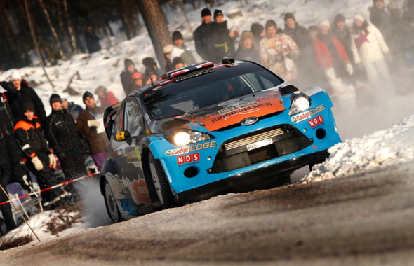 Rally Sweden 2012 - Hirvonen popustio, Ostberg napada!