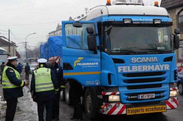 Kamionom u Kragujevcu izazvao pet udesa za nepun sat