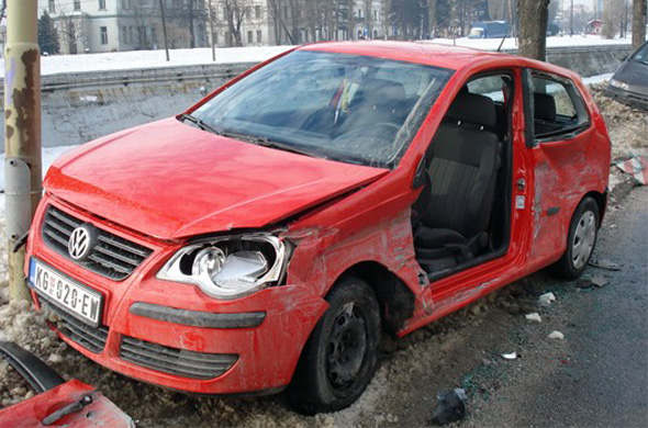 Kamionom u Kragujevcu izazvao pet udesa za nepun sat