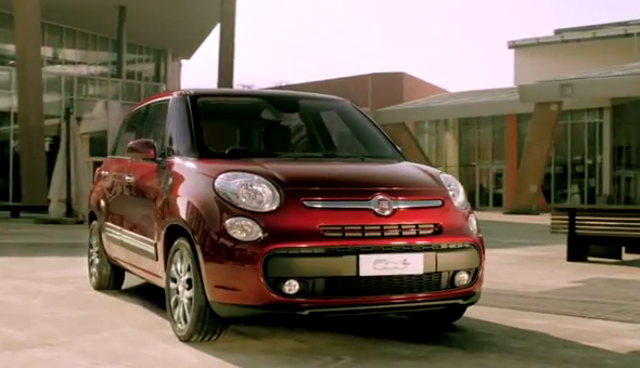 Fiat 500L na prvom videu