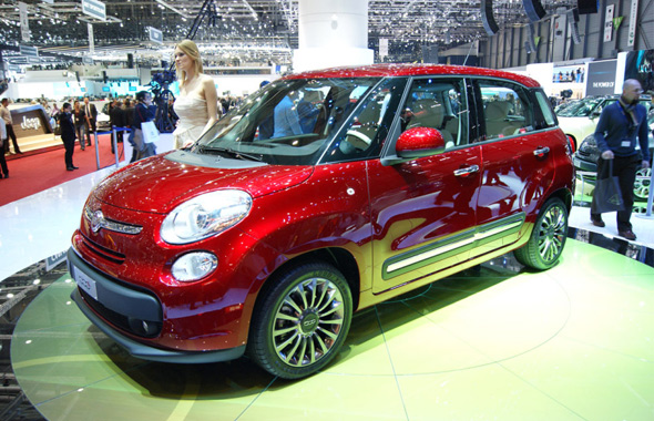 Ženeva 2012 - Fiat 500L na prvom videu