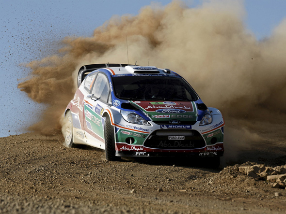 Rally Mexico 2012 - Petter Solberg prvi bira startnu poziciju