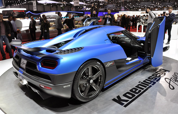 Ženeva 2012 - Koenigsegg Agera R 2013