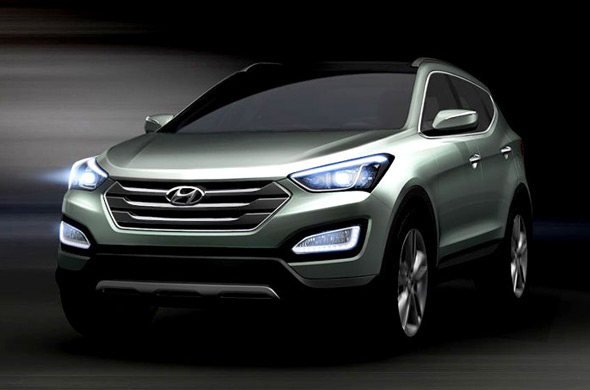 Hyundai ix45: Naslednik modela Santa Fe na prvim fotografijama
