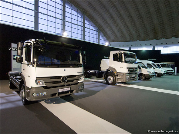 Mercedes-Benz na 50. Salonu komercijalnih vozila BeoTruck 2012