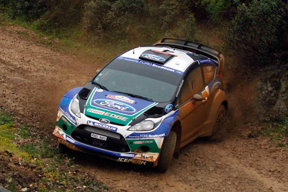 Rally Portugal 2012: Video snimak izletanja Latvale i Solberga