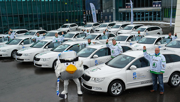 Škoda Superb Combi zvanično vozilo Svetskog prvensva u hokeju