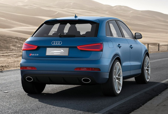 Audi RS Q3 Concept spreman za Peking 2012