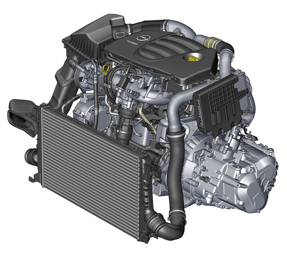 Opel Astru OPC pokreće motor 2.0 Turbo (206 kW, 400 Nm)