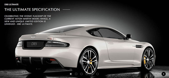 Aston Martin DBS Ultimate: Limitirada edicija za rastanak