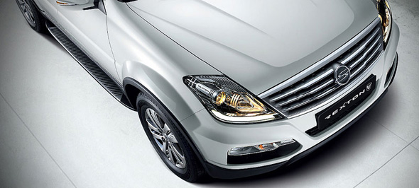 SsangYong Rexton W: Facelift na prvim fotografijama