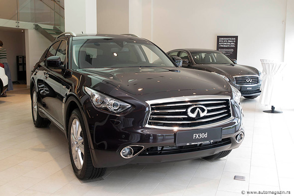 Modernizovani Infiniti FX stigao u Srbiju - Cene poznate