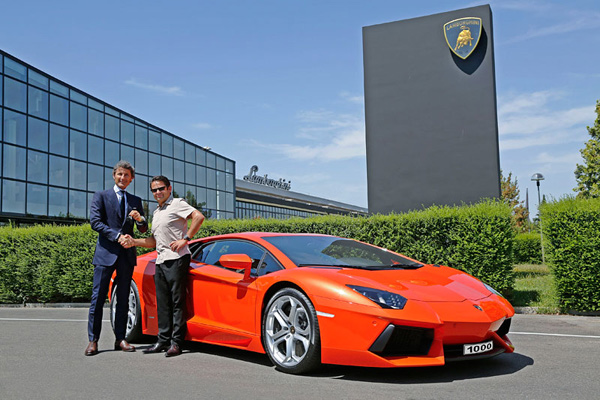 Lamborghini proizveo hiljaditi Aventador
