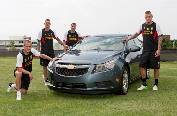 Chevrolet zvanični automobilski partner fudbalskog kluba Liverpul