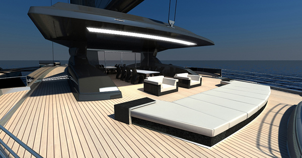 Najveći trimaran na svetu ima garažu za McLaren MP-12C 