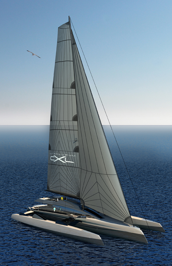 Najveći trimaran na svetu ima garažu za McLaren MP-12C 