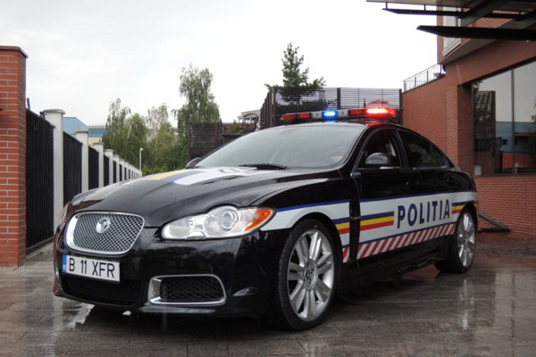 Jaguar XFR u službi rumunske policije