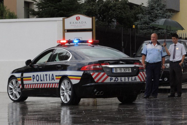 Jaguar XFR u službi rumunske policije