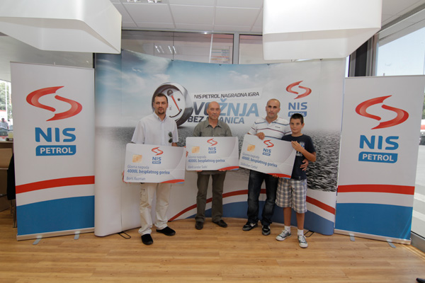 NIS Petrol uručio glavne nagrade u nagradnoj igri “Vožnja bez granica“