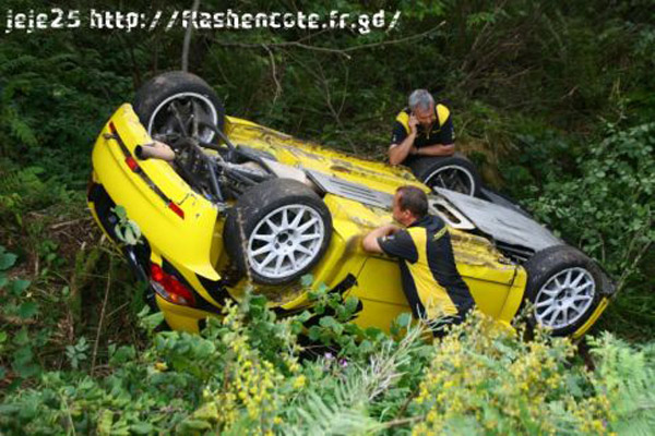 Aigner testirao Proton i završio na krovu